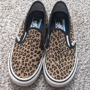 VANS Slip On Skate Shoe Leopard